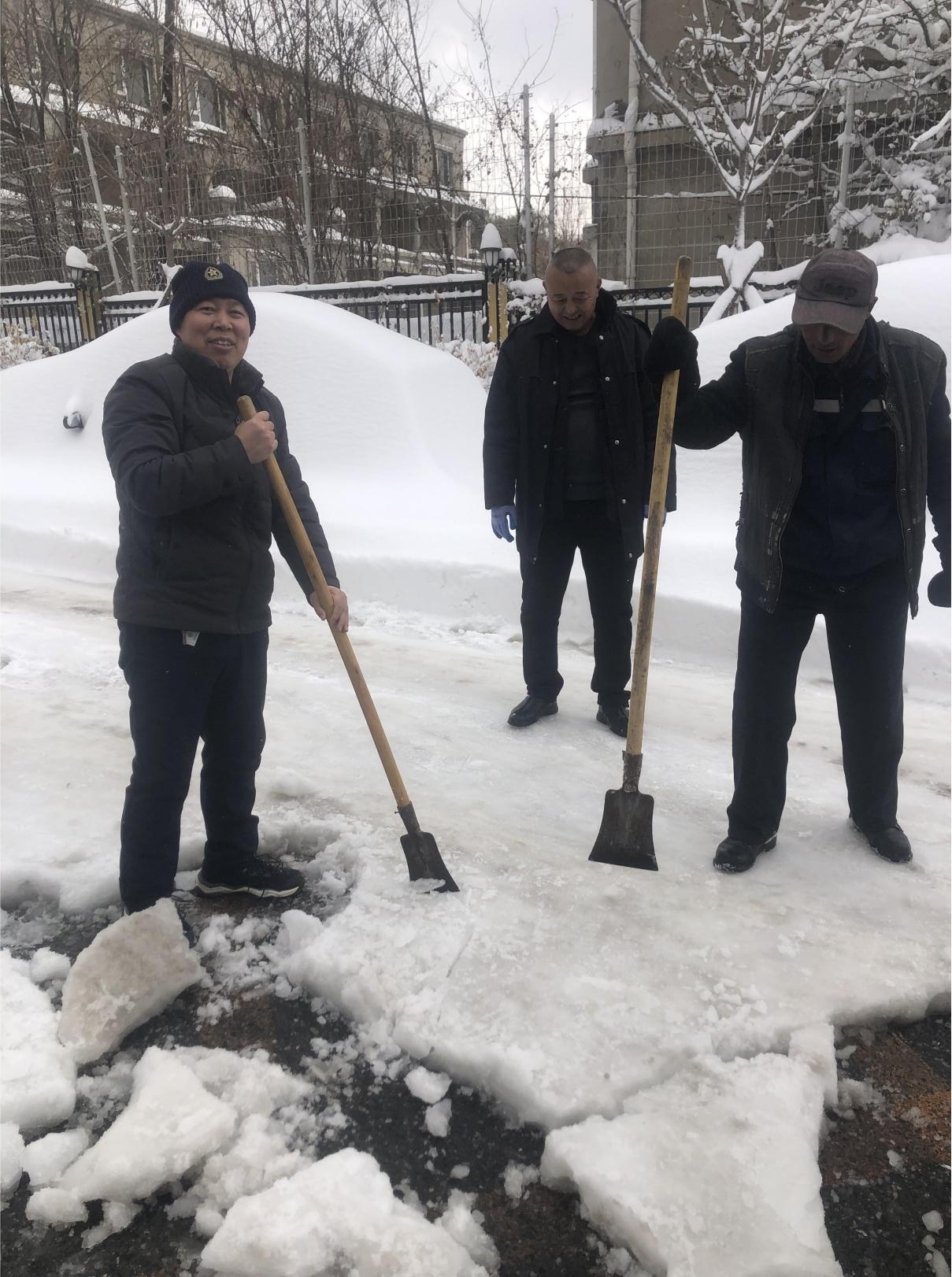 抗击雪灾！联合会在行动（之一）(图3)