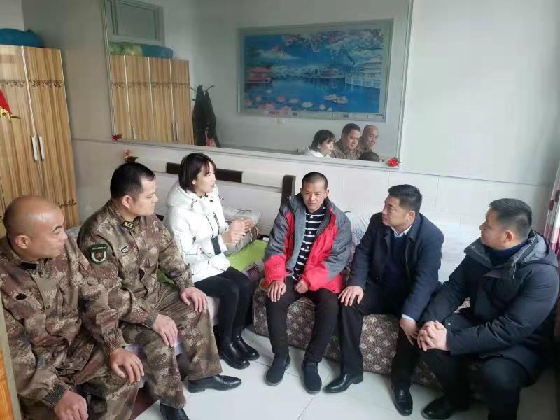 会长张明新到台安县开展社会化拥军工作调研(图4)